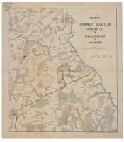Brandy Station Battlefield Map