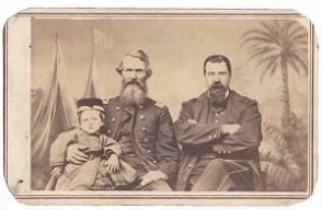 Three-generation Civil War Photo